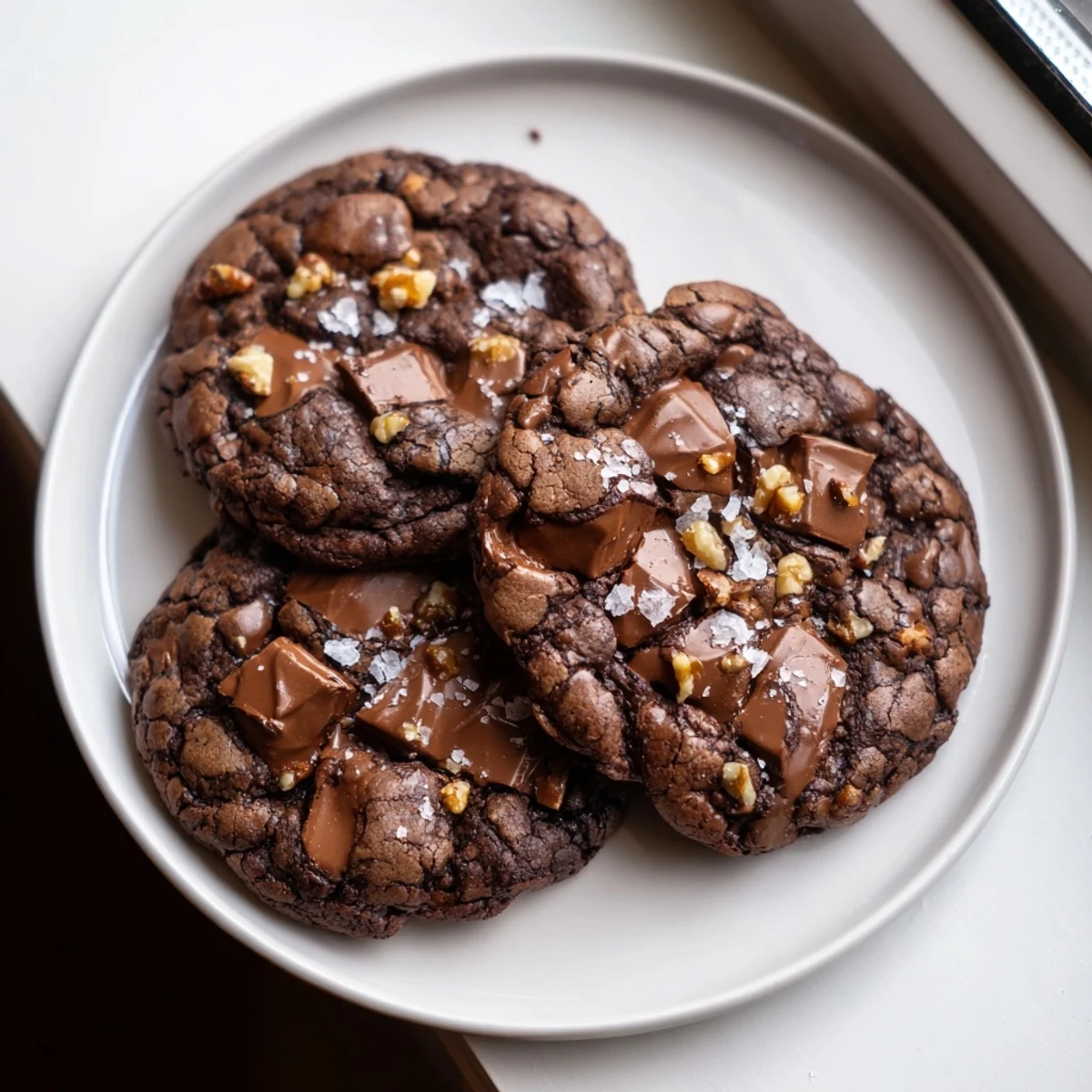 Warm, gooey classic chocolate chip cookies with melty chocolate chips, a perfect treat for sharing.