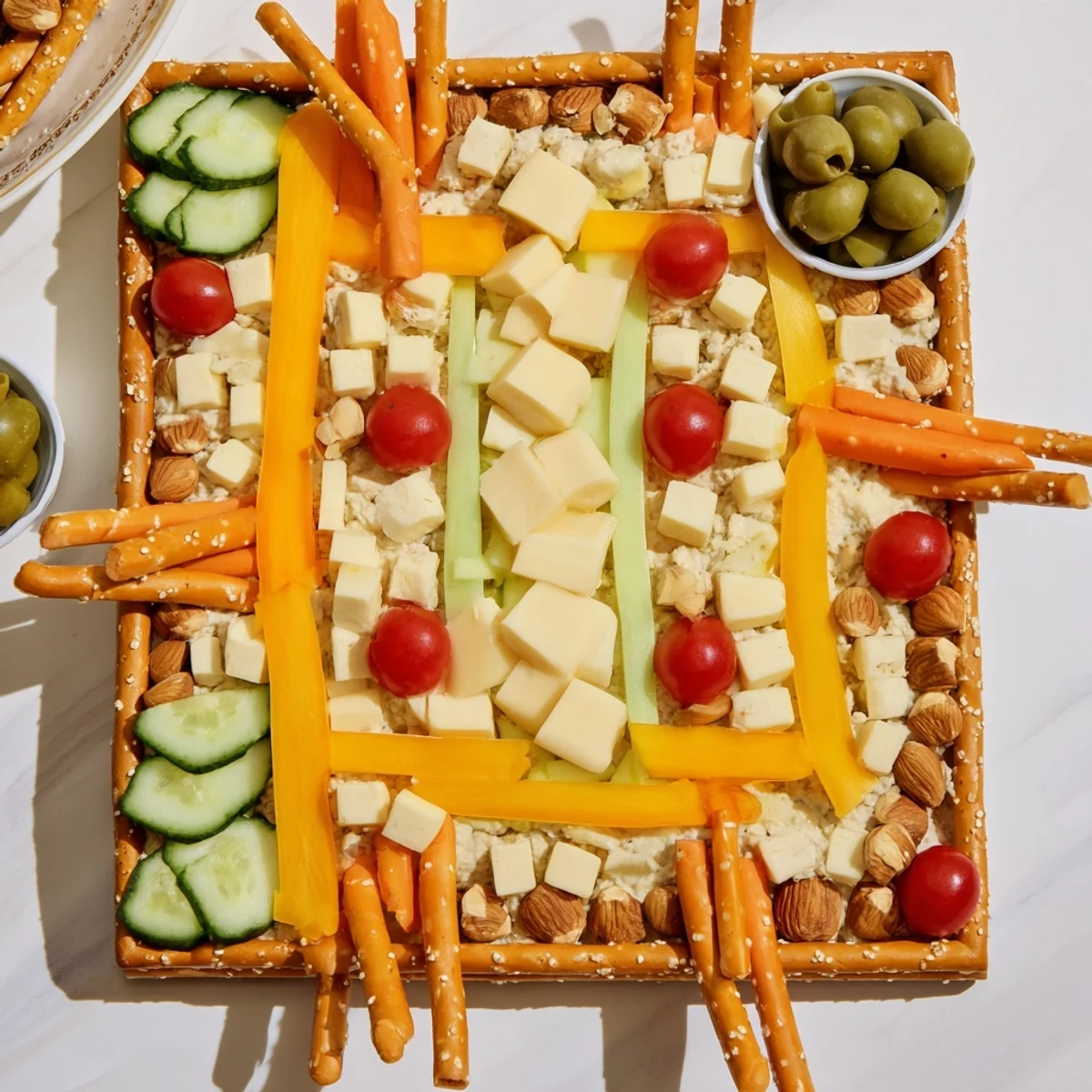 Urban Grid Snack Platter