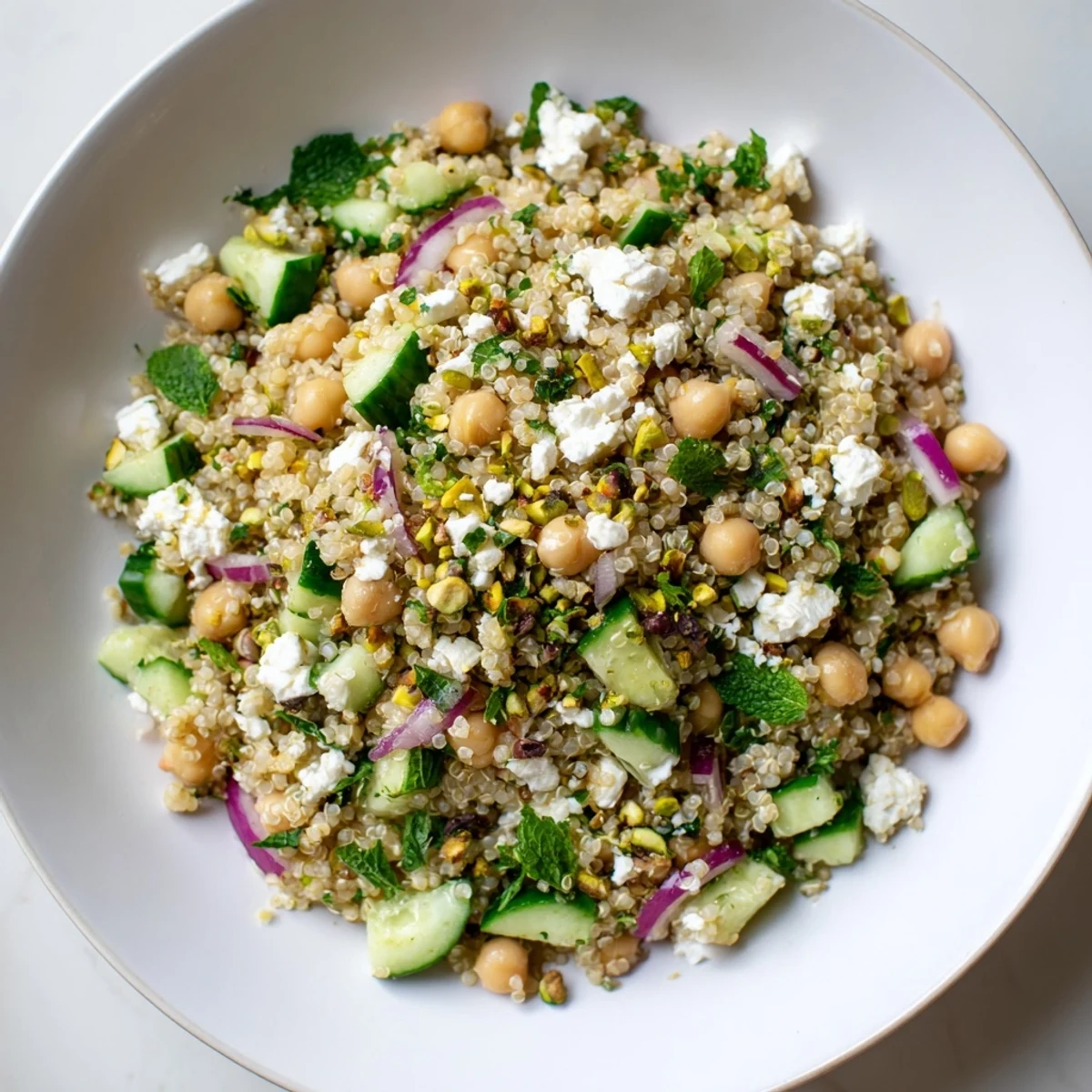 Jennifer Aniston vibrant salad