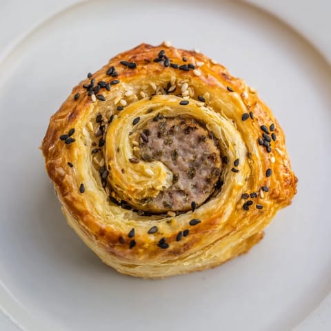 Savory Mini Sausage Roll Wreath