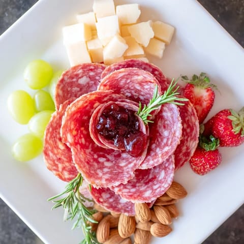 Salami Rose Bloom Board