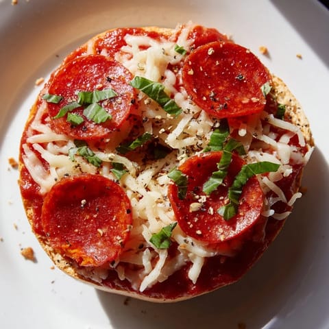 Mini Pepperoni Pizza Bagels