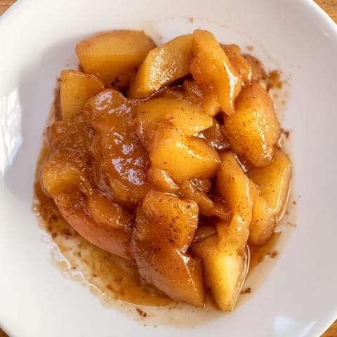 Slow Cooker Stewed Apples