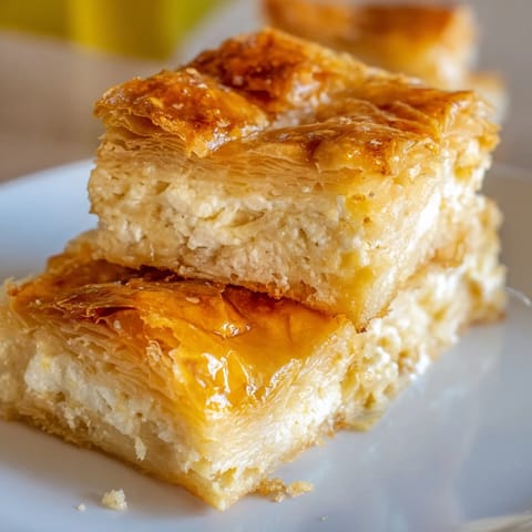 Serbian Layered Cheese Pie