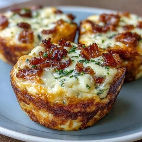 Golden-brown Ranch Bacon Breakfast Egg Bites rest on a wire rack, showcasing melted cheddar cheese and crispy bacon pieces.