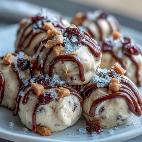 Frozen Greek yogurt peanut butter bites with a creamy swirl of honey and chocolate chips.
