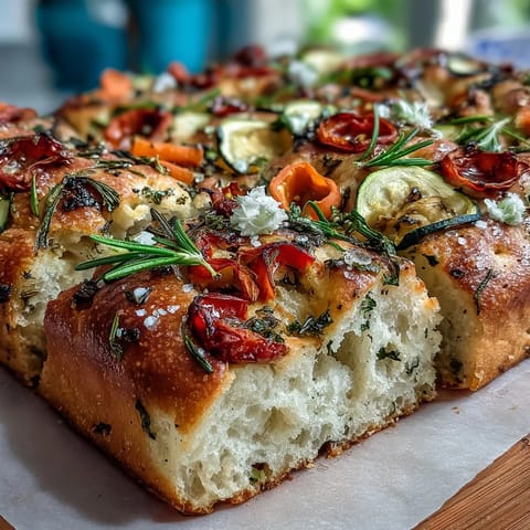 Baby Bloom Herb Focaccia