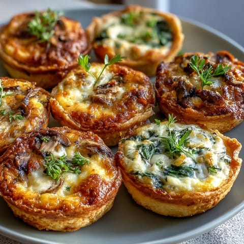 Mini Quiche Trio Spring