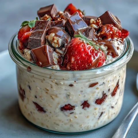 Strawberry Chocolate Chunk Oats