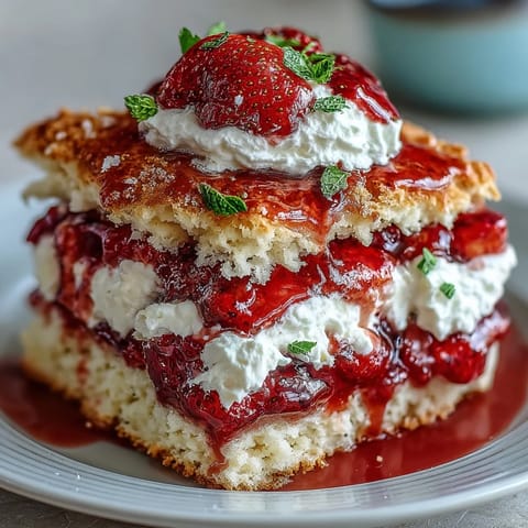 Classic Strawberry Shortcake Biscuits