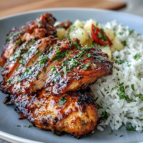 Pineapple Chicken Rice Foil