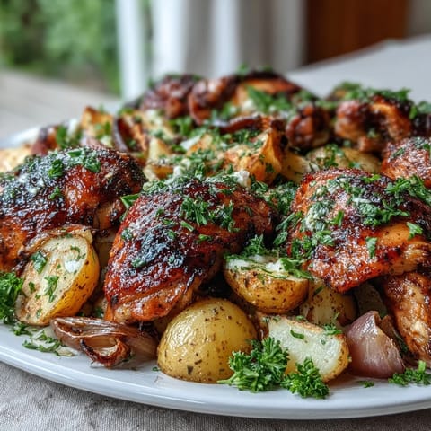 Chicken Drumsticks with Potatoes
