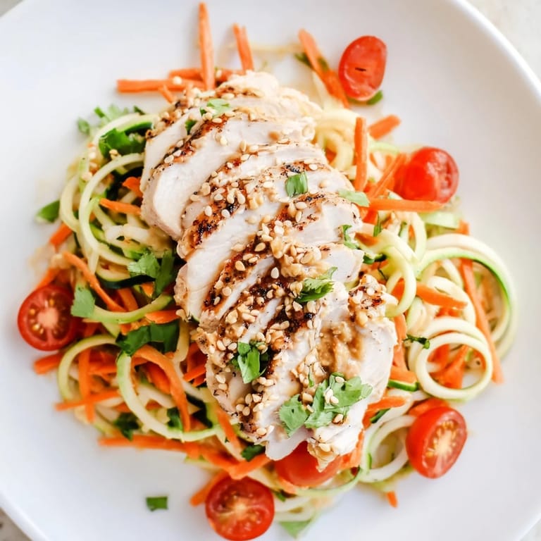 Vibrant image of fresh Protein Cucumber Salad, featuring juicy tomatoes and tender grilled chicken.