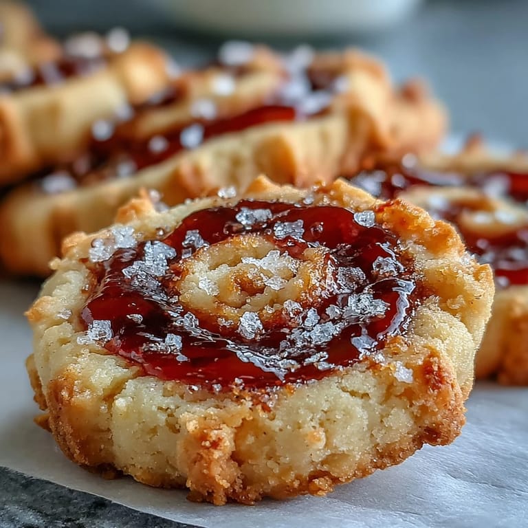 Homemade Raspberry Swirl Shortbread Cookies plated for tea time or as a sweet gift.