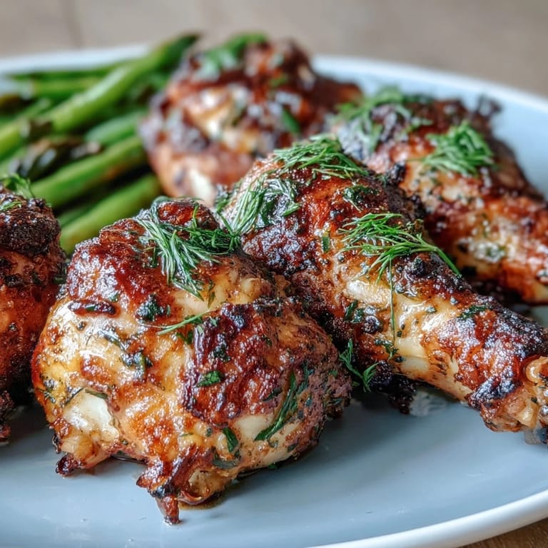 Flavorful ranch-seasoned chicken drumsticks baked to perfection alongside savory roasted green beans, creating a healthy keto-friendly family meal.  