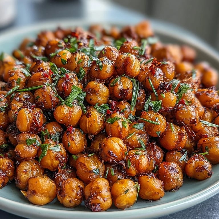 Spicy chili lime baked chickpeas with zesty lime and cayenne — irresistibly crunchy and ideal for on-the-go snacking.