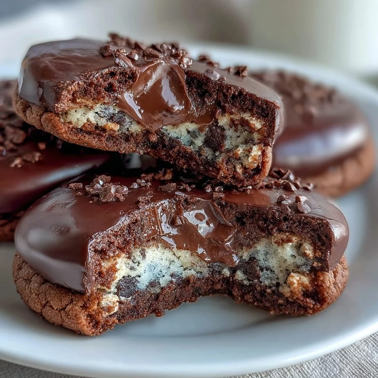 Decadent dark chocolate vanilla cookies, swirled with white chocolate and baked to soft, melt-in-your-mouth perfection for dessert lovers.