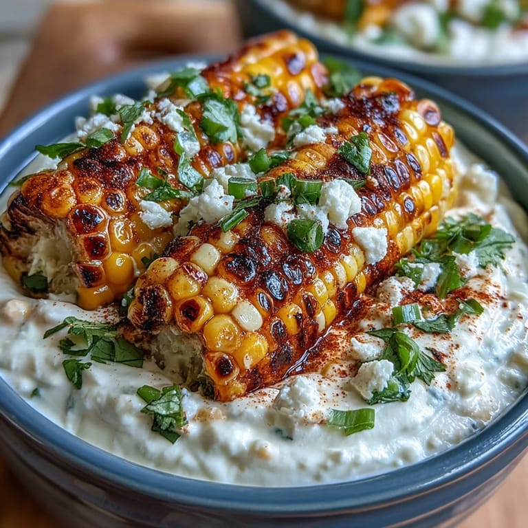 Spicy Elote Dip featuring tangy cotija, jalapeño, and smoky paprika, perfect for scooping with crunchy tortilla chips.