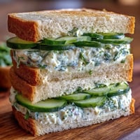 A platter of dainty cucumber tea sandwiches with herbed cream cheese, perfect for elegant afternoon tea parties and light lunches.